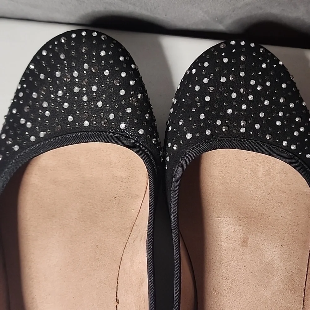 Style & Co. Black Sparkle Flats - Picture 5 of 7